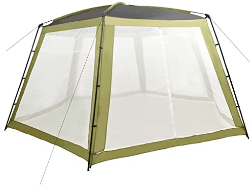 vidaXL Poolzelt Camouflage Pavillon Pooldach Poolpartyzelt Gartenpavillon Stoff