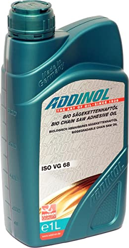 ADDINOL Aceite para Motosierra Cadena, Aceite para Cadena de Sierra Orgánico, 1 Litro