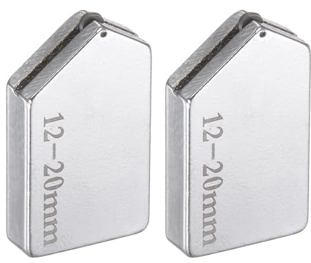 HARFINGTON 2Pcs Glass Cutter Replacement Heads 12mm-20mm Tungsten Carbide Replacement Cutting Blades Replacement Cutter Head for Glass Cutter Tool