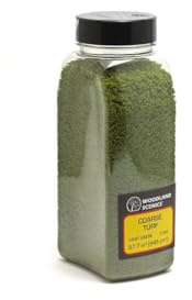 Woodland Scenics T1363 Greening Material Light Green Coarse Turf Light Green WT1363