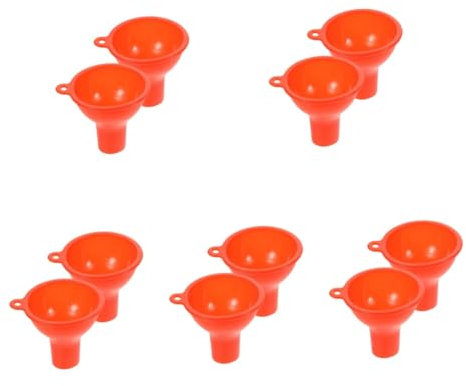 YARNOW 5 Set Di Imbuti Per Pastella Imbuti Per Alimenti Da Cucina Per Giocattoli Per Cani in Silicone Piccoli Pratici E Facili Da Riporre 2 Pezzi * 5