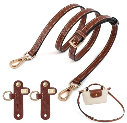 Montrestar Schultergurt aus Leder, schultergurt für taschen, schulterriemen für taschen, Einstellbarer Taschengurt, taschenriemen von Löchern, Taschengurt Gurt Verlängerung