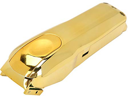 Cryfokt Haarschneidemaschinen-Abdeckung, Haarschneider-Abdeckung, Angenehm zu Greifen, Travel Girl Home für Frauen (Golden)