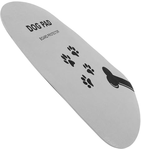 ABOOFAN Surfbrett Antirutschmatte aus Eva für Hunde und Haustiere Langlebige und rutschfeste Surfboard Pad für Stand Up Paddling und Reisen mit Haustieren