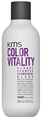 KMS COLORVITALITY Blonde Shampoo für natürliches, aufgehelltes oder gesträhntes Haar, 300 ml