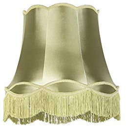 Qazqa Retro Lampenschirm - Granny - Grün, Rund, supports-e27, diameter 45 centimeter
