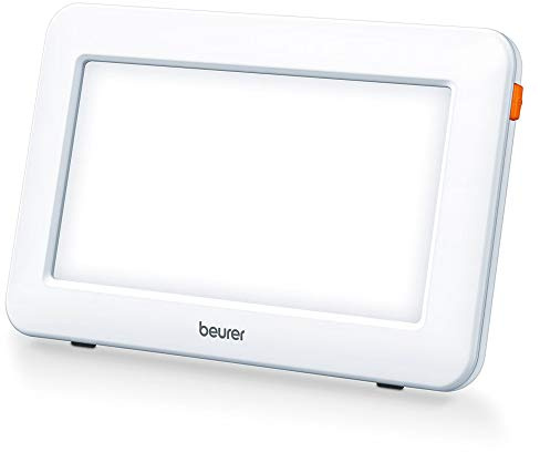 Beurer TL20UK Ultrakompakte LED-SAD-Lampe, hilft saisonale Wirkungsstörungen durch Simulierung von Sonnenlicht bei 10.000 Lux, verstellbarer Ständer, medizinisch zertifiziert