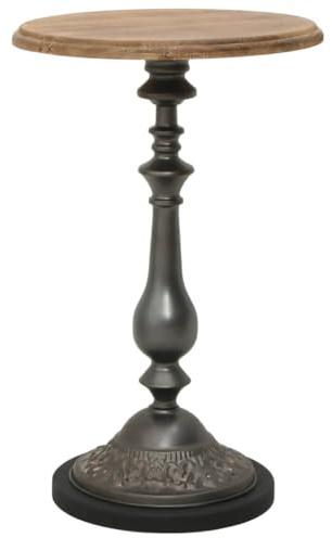 vidaXL Beistelltisch Tannenholz Massiv 40 x 64 cm Braun