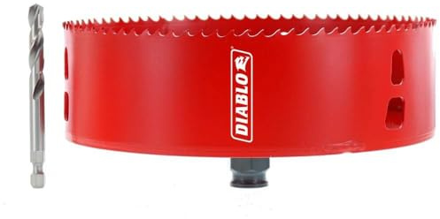 Diablo DHS6375RL 6-3/8 Recessed Lighting Hole Saw