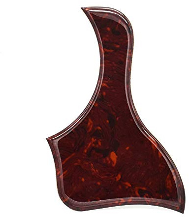Vencetmat Acoustic Guitar PickGuard, Beveled Edge, Thickening, Fit for Taylor Acoustic Guitar-Coffee