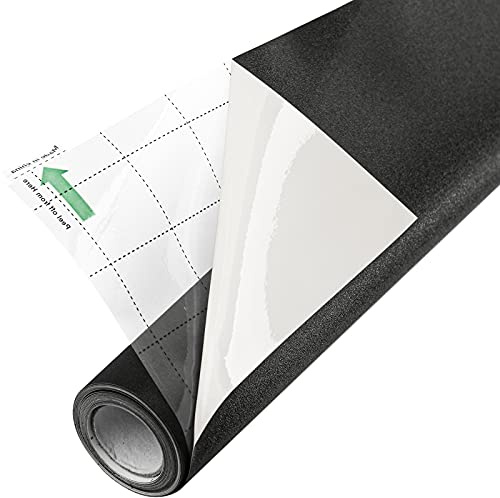 FEOMOS Schwarz-weiße Blickdicht Fensterfolie Sichtschutzfolie, 90x200cm | Vollständig Undurchsichtig Verdunkelungsfolie für Fenster Statisch Folie Nicht klebend, UV-Blockierung Hitzekontrolle