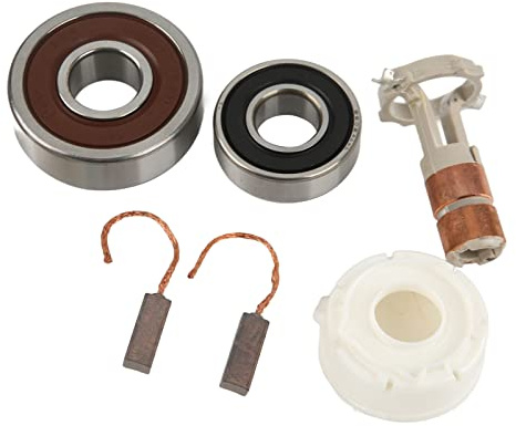 Kit de Reparación del Alternador, Kit de Cojinetes de las Escobillas del Regulador del Alternador Kit de Cojinetes del Alternador de Aleación de Aluminio AL2400X Reemplazo para