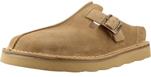 Clarks Homme Solsbury Mule, Dark Sand Suede, 43 EU