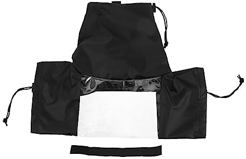 Gatuida Waterproof Dslr Rain Cover and Dust Protector for Digital Cameras, Universal Camera Rain Shield Sleeve with Drawstring for Outdoor Photography in Weather Conditions