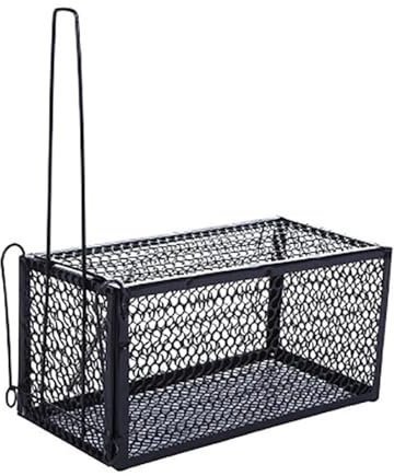 trampas para Ratas, Trampa para Ratones de circulación Continua Trampa for Ratones, Red Segura for el hogar, atrapamoscas Reutilizable for Interiores y Exteriores, Jaula for Ratas