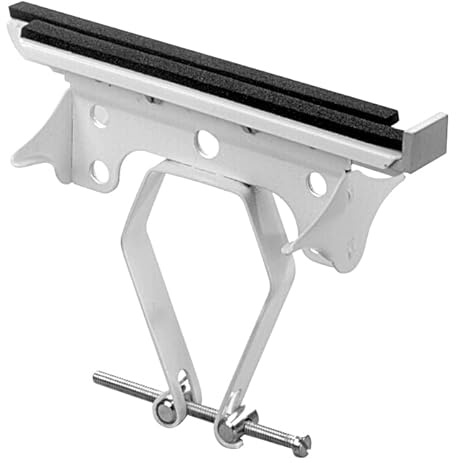 Merveille - Lot de 2 Supports pour Tablette Radiateur Fonte 4 à 6 Colonnes - Fixation sans Perçage - pour Étagère Radiateur de 16 à 26 cm de Large - Fabrication Française