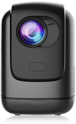 Irfora Proyector Cine en casa 1080P Proyector de Video Android 9.0 Compatible con decodificación 4K Pantalla de 100 Pulgadas Misma técnica de Pantalla Proyector de películas con Base abatible de 180°