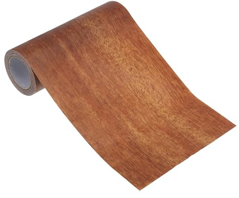 PATIKIL Ruban de Réparation à Motif Bois 6 x15Pieds Ruban Adhésif Acajou | Réaliste Texturé, pour Réparation de Sols Portes Tables Armoires Bureaux