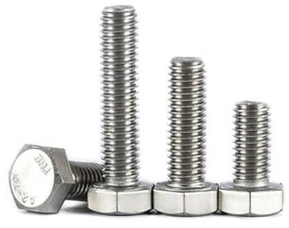 Generisch 2 Stück M7 304 Edelstahl-Sechskantschrauben mit Außensechskant, 1,0 mm Steigung, 10 mm, 12 mm, 14 mm, 16 mm, 20 mm, 25 mm, 30 mm - 60 mm Länge(M7x25mm)