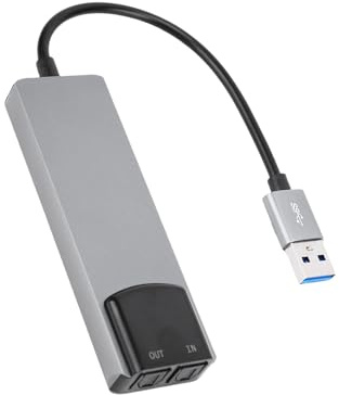 Topiky Carte Son Surround USB 7.1 avec Son Numérique SPDIF, Carte Son Stéréo Externe, Adaptateur de Carte Son Externe USB avec Effet Sonore PUBG, Plug and Play