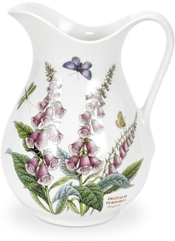 Portmeirion BG47300 Botanic Garden 3 pt. Ewer, céramique, fond blanc