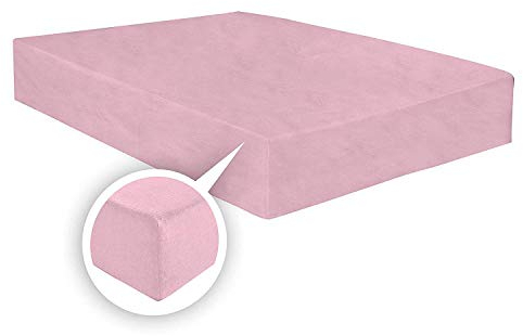 ARLINENS Thermal Flannelette Fitted Sheet 25cm 100% Brushed Soft Cotton available in 7 colours (Pink, Double)
