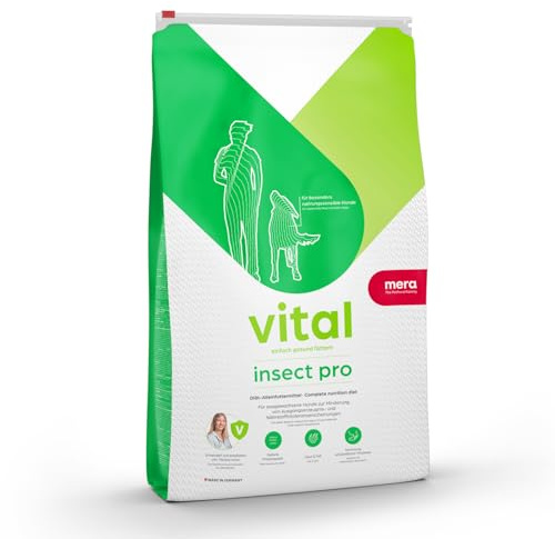 MERAVITAL Insect Pro (3kg), Hundefutter trocken, hypoallergenes und getreidefreies Diätfutter bei Allergien und Unverträglichkeiten