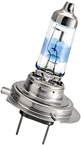 2x Philips Racing Vision +150% H7 55W 12V 12972RVS2 Original Hell Weiß High Tech Ersatz Halogen Birne für Scheinwerfer, Fernlicht, Abblendlicht - E-geprüft
