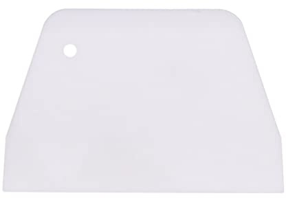 YARNOW Cake Scraper Set 2 Pcs Food-Grade Plastic Baking Decorating Tools Dough Scrapers Fondant Icing Smoothers for Cake Decorating and Diy Baking