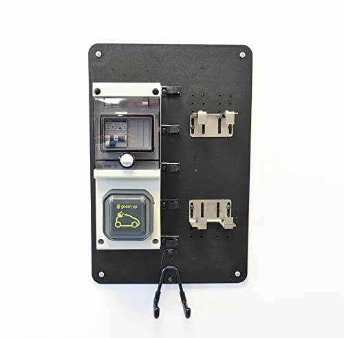 Carré Rouge - Dockingstation für mobiles Ladegerät mit verstärkter Steckdose Green'Up – Halterung für Ladestation – Französisches Produkt – 45 x 30 x 0,8 cm