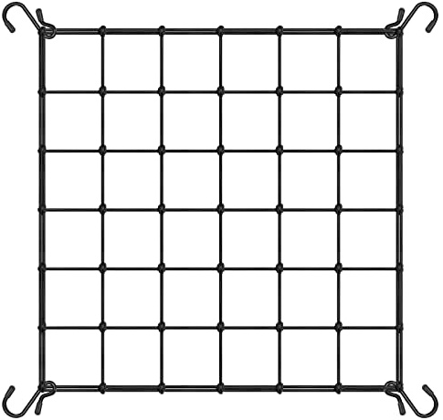 VIVOSUN Ranknät 60x90 cm, elastiskt spaljénät med 4 krokar, Scrog-nät
