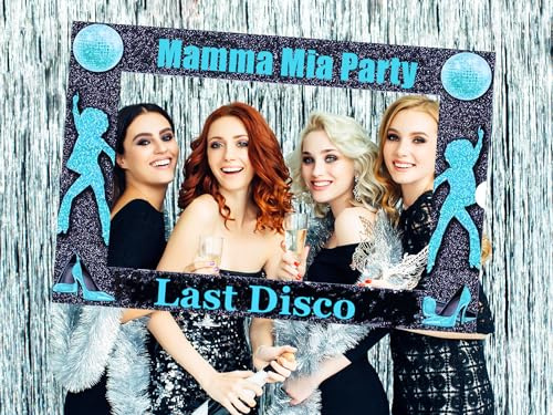 JeVenis Hot Pink Girl Party Photo Booth Props Party Geburtstagsfeier Photo Booth Requisiten Geburtstag Fotorahmen