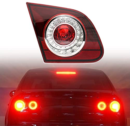 BYBEST Rücklicht Heckleuchte Rückleuchte für Passat B6 2006-2011, L1D Auto Heckklappe Rückleuchten Linke Rechte Rücklichter,Inside- Left