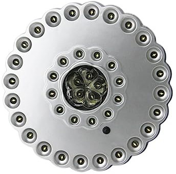 Veemoon Luz De Paraguas De Disco Con Led y Tres De Iluminación Para Tiendas De Campaña Al Aire Para Camping