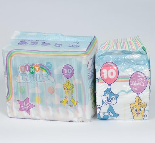 ABUniverse TinyTails Windeln, Größe XL
