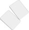 COLLBATH 2pcs Stick on Makeup Mirror Decal for Smartphone Adhesive Acrylic Mirror Stickers for Cellphone Case Back
