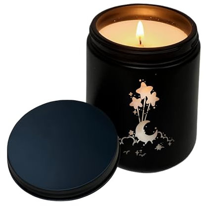 Weihnachtskerzen Geschenkset - Duftkerzen im Glas, 200g Sojawachs, Kreative Geschenke für Familie & Freunde