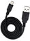 iTechCover USB Cable Charging Cord/Charger Power Lead Wire Compatible with ZTE Kis 3 Max Smart Phone/Black / (2m / 6.6ft)