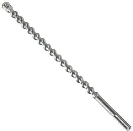 Broca - broca SDS Max de 20 mm de diámetro, 200 mm de longitud, fabricada en acero de alta resistencia, ideal para perforaciones en hormigón.