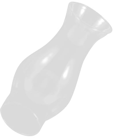 TOYANDONA Öllampe Glaslampenschirm Petroleumlampenkamin Klar 7,5cm Durchmesser Vintage Lampenschirm Für Petroleum Und Öllampen