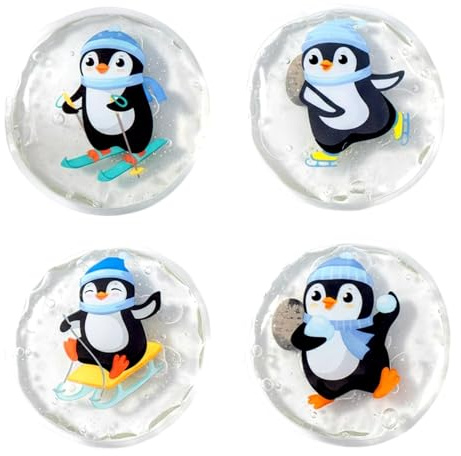 Taschenwärmer Kinder, 4 Stück Pinguin Handwärmer Zum Knicken, Taschenwärmer Kinder Zum Knicken, Handwärmer Wiederverwendbar, Pocket Warmer Für Camping, Wandern, Skifahren Oder Spazierengehen