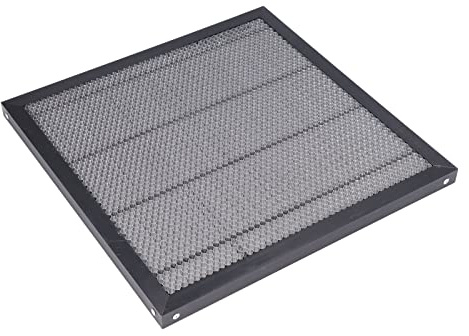 ERYUE Panneau de Gravure en Nid D'abeille de Précision pour une Visualisation Claire, Aucune Installation Requise, Parfait pour le Travail du Bois (430x400x22mm)