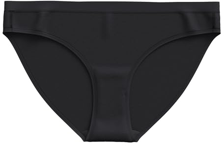 Smartwool Merino Wool Women's Briefs, Bikini Women's Underwear for Sports, Base Layer Thermal Running Pants & Ski Pants, Lightweight & Breathable Natural Merino Ladies' Clothing - Black, M