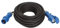 as - Schwabe cavi di prolunga CEE 10 m H07RN-F 3G6 - spina CEE e giunto CEE 230V/32A/3-pin/6h - cavo di prolunga CEE per uso esterno - Made in Germany - IP44 - nero, 63281