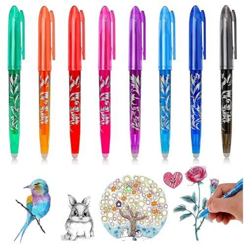 SJDOFU Radierbarer Kugelschreibe