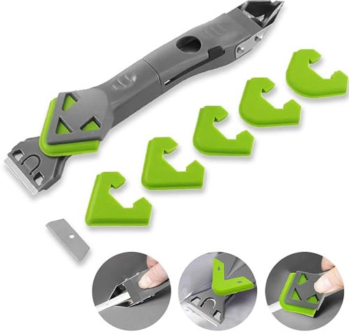 Revolex Silicone Remover Tool - Professional Sealant Removal | Easy & Efficient | Versatile & Reusable | Ideal for Bathrooms, Kitchens, Floors, Caulking and Smoothing Sealants | Grout Remover