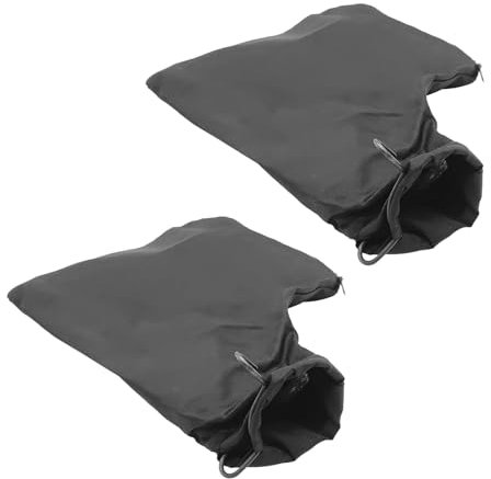Lot de 2 sacs de collecte de poussière réglables avec fermeture éclair pour un nettoyage rapide Convient à plusieurs appareils et différentes machines