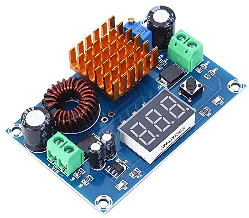 Convertitore Boost, Akozon 5A Modulo Step Up DC-DC Converter Convertitore di Alimentazione Regolatore di Tensione 3-35V a 5-45V Modulo di Potenza a Corrente Costante
