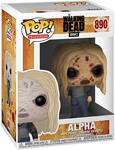Funko Pop! Vinyl TV: Walking Dead-Alpha mit Mask Collectible Figure - The Walking Dead - Vinyl-Sammelfigur - Geschenkidee - Offizielle Handelswaren - Spielzeug Für Kinder und Erwachsene - TV Fans