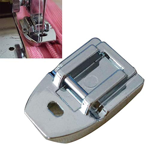 ckpsms Marke: #CY-7306A unsichtbarer Reißverschlussfuß, passend für alle Modelle mit niedrigem Schaft Snap-OnSinger, Brother, Babylock, Euro-Pro, Janome, Kenmore, White,